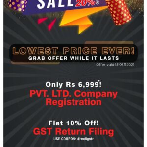 PVT LTD Company Registration - DIWALI OFFER Plan